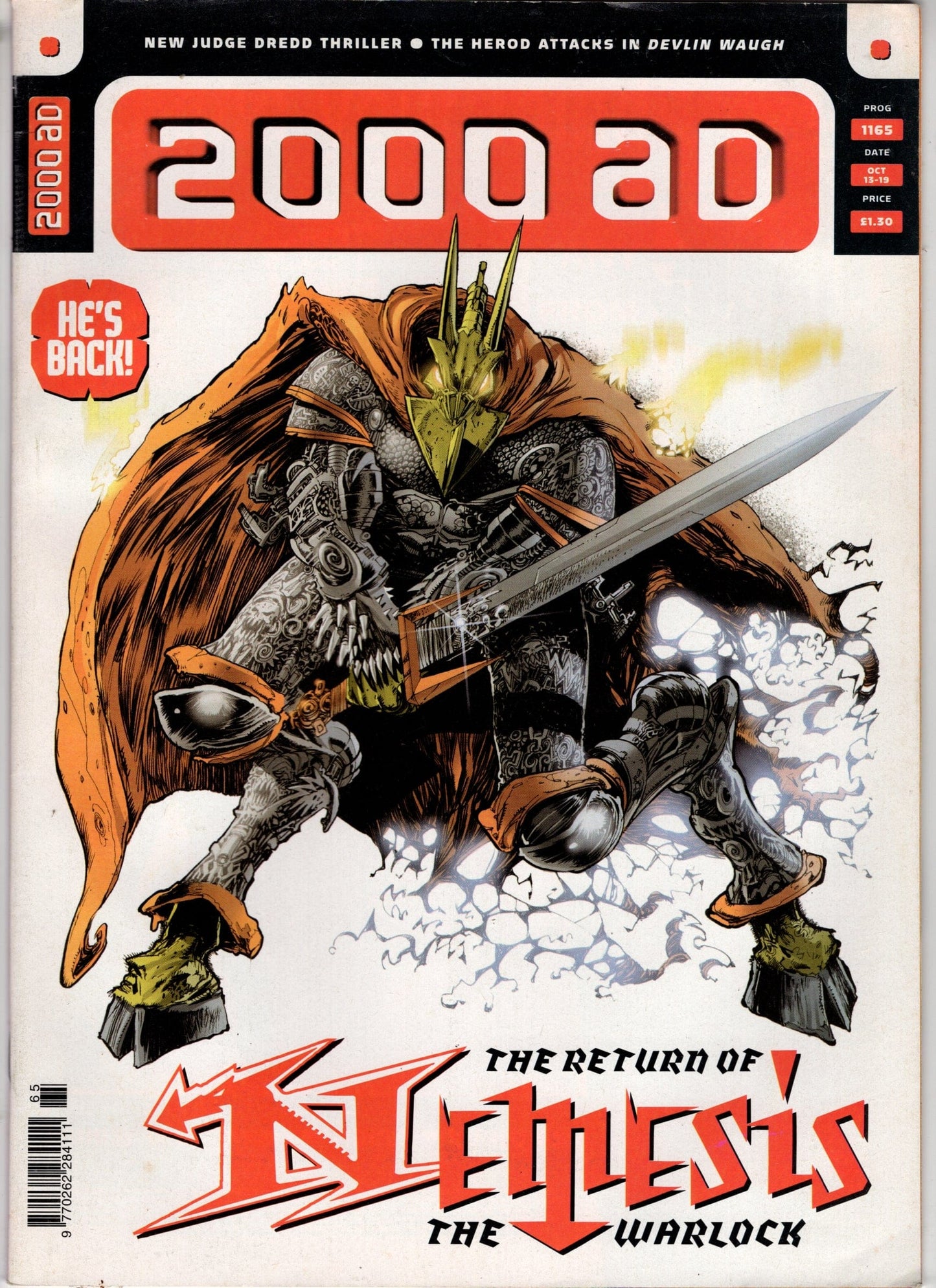 REBELLION / 2000AD Comic Book 2000 AD #1165 [FN]