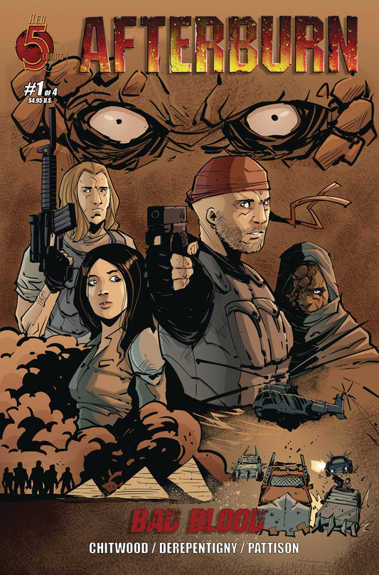RED 5 COMICS NEW THIS WEEK AFTERBURN BAD BLOOD #1 (OF 4)