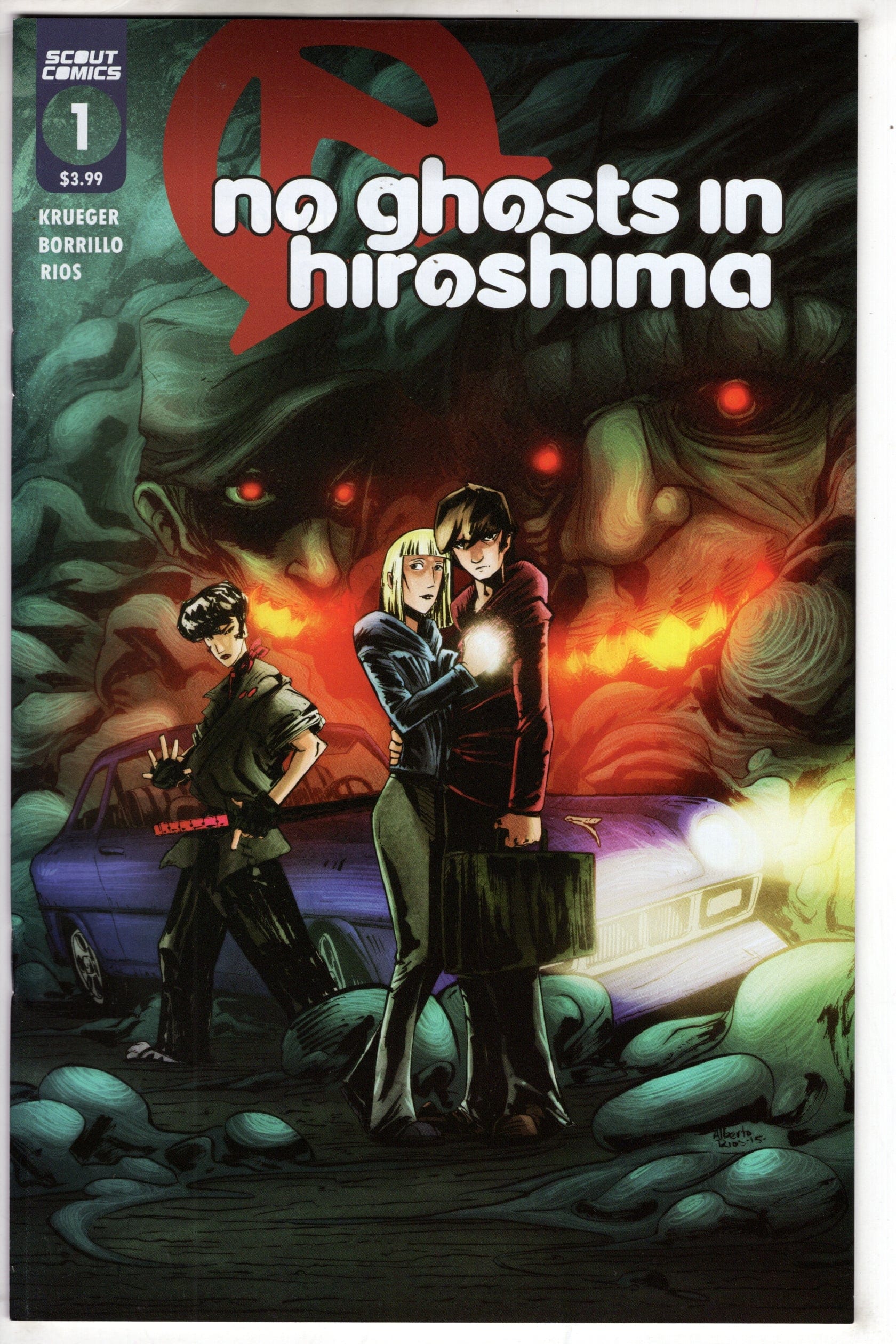 SCOUT COMICS Comics NO GHOSTS IN HIROSHIMA #1 CVR B 10 COPY ALBERTO RIOS UNLOCK