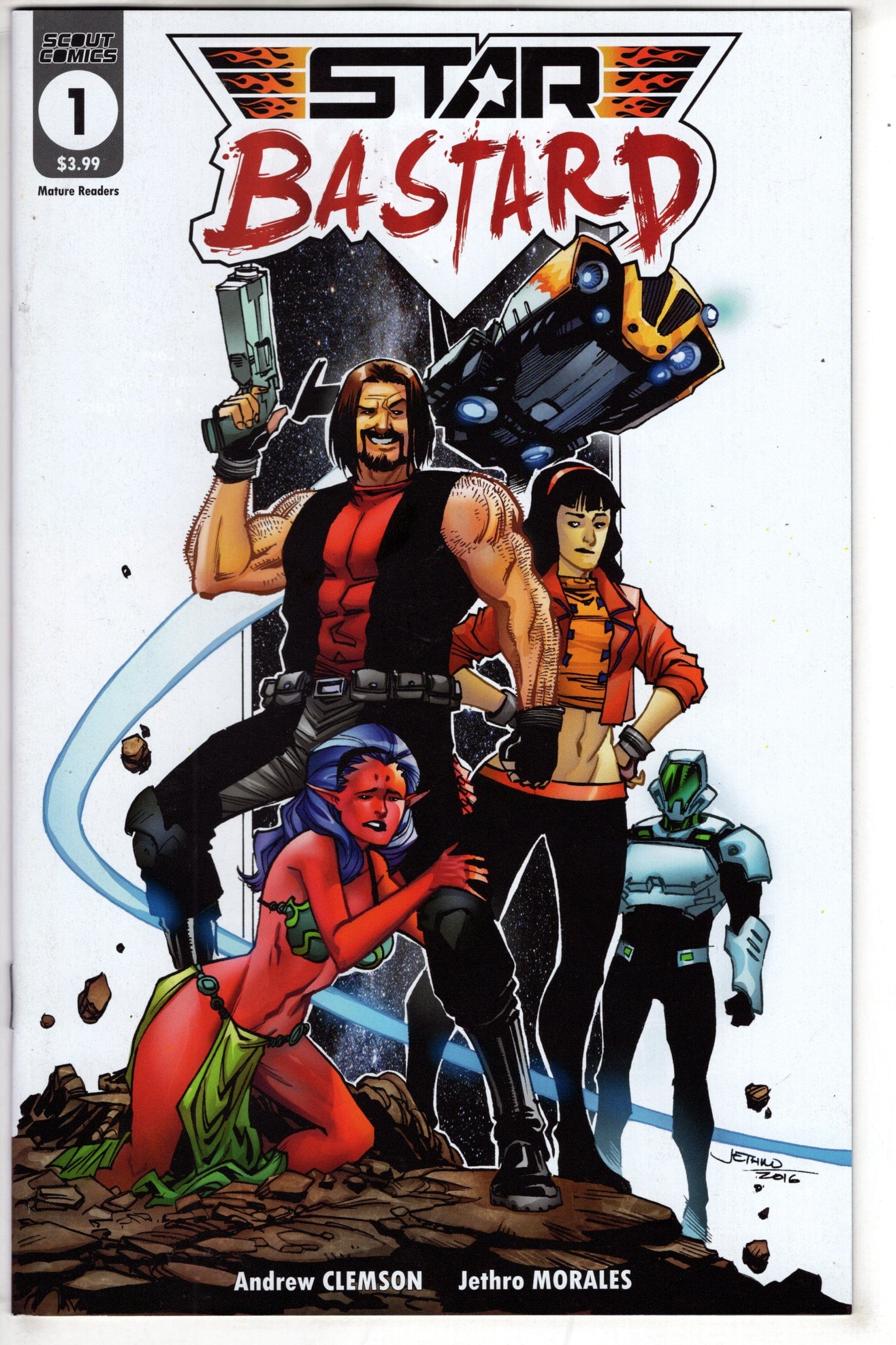 SCOUT COMICS Comics STAR BASTARD #1 CVR A