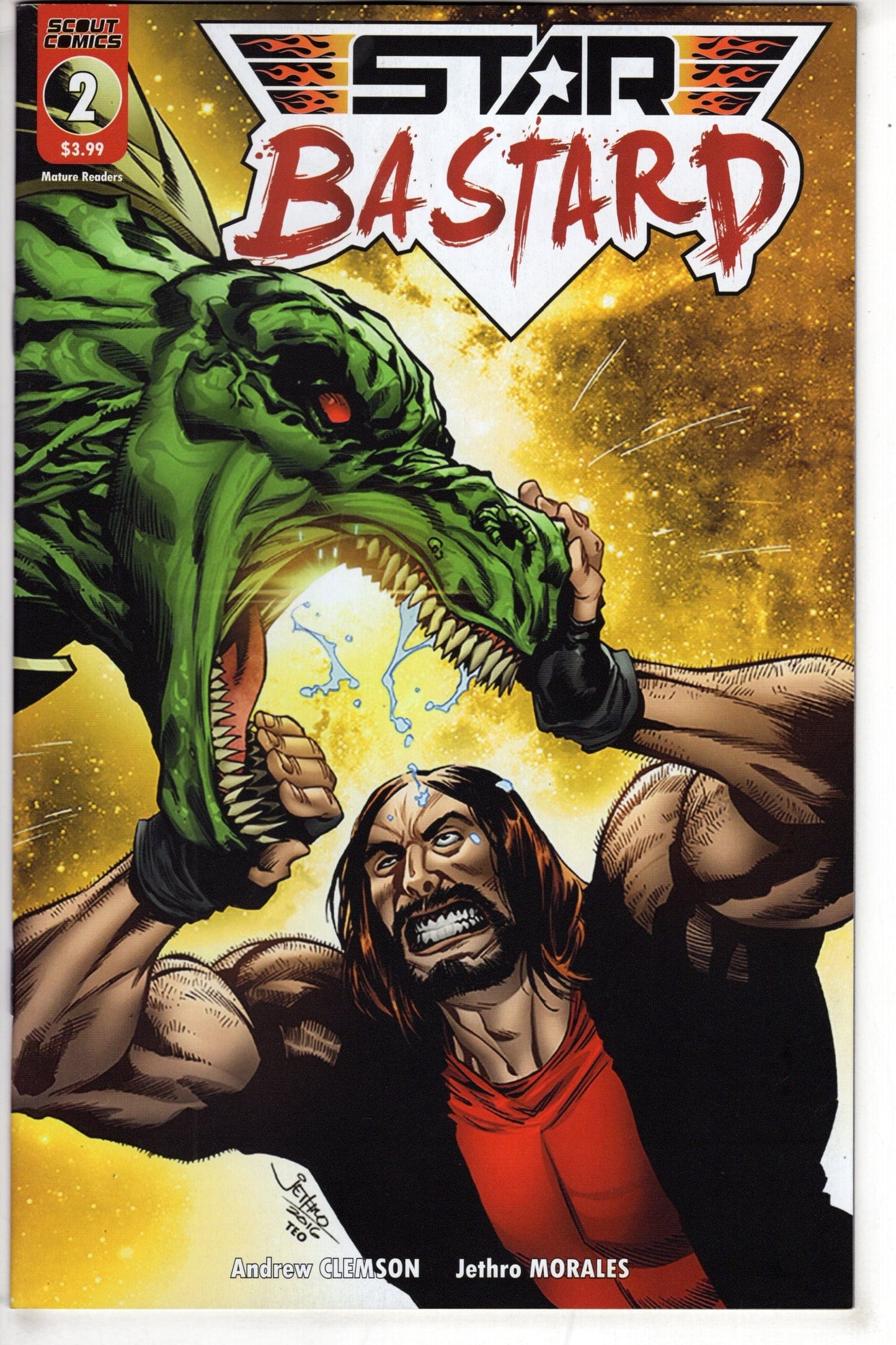 SCOUT COMICS Comics STAR BASTARD #2