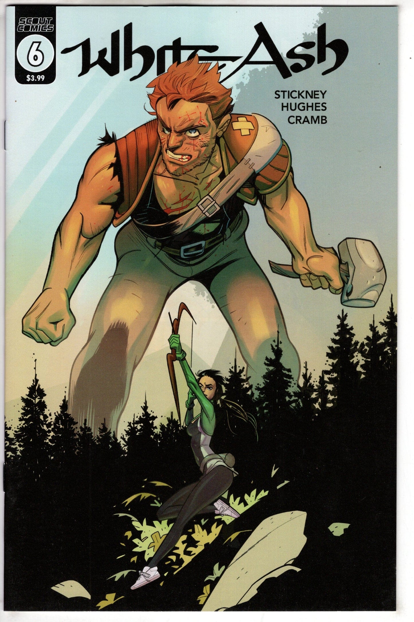 SCOUT COMICS Comics WHITE ASH #6