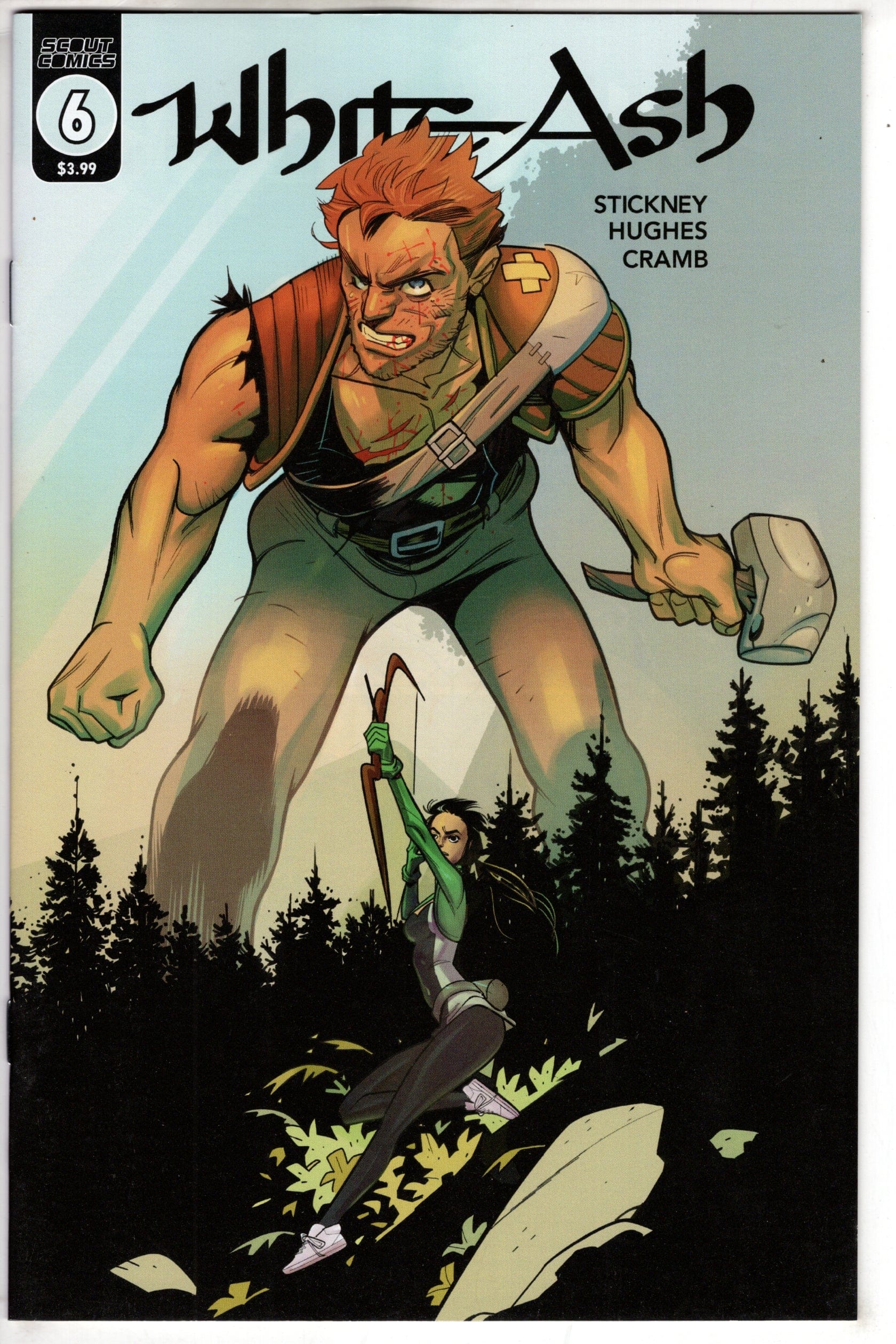 SCOUT COMICS Comics WHITE ASH #6