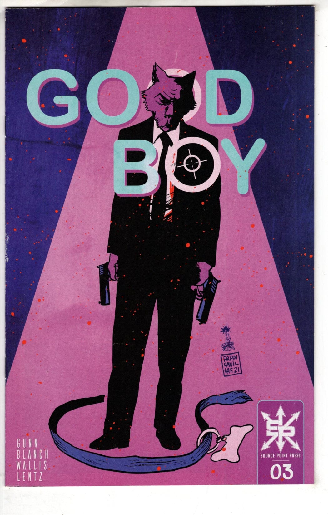 SOURCE POINT PRESS COMIC BOOK GOOD BOY #3 (OF 3) CVR B FRANCAVILLA (MR) (FN)