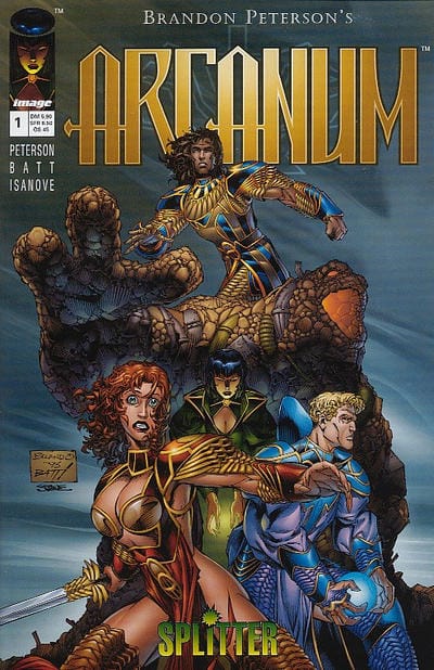 Splitter COMIC BOOK Arcanum #1 (VF/NM)