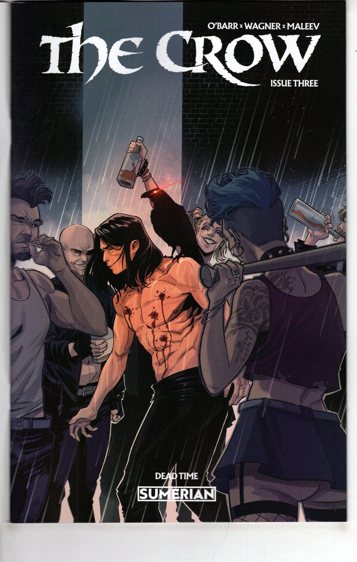 SUMERIAN COMICS COMIC BOOK Crow Dead Time #3 (Of 3) Cover A Frenda (Mature)