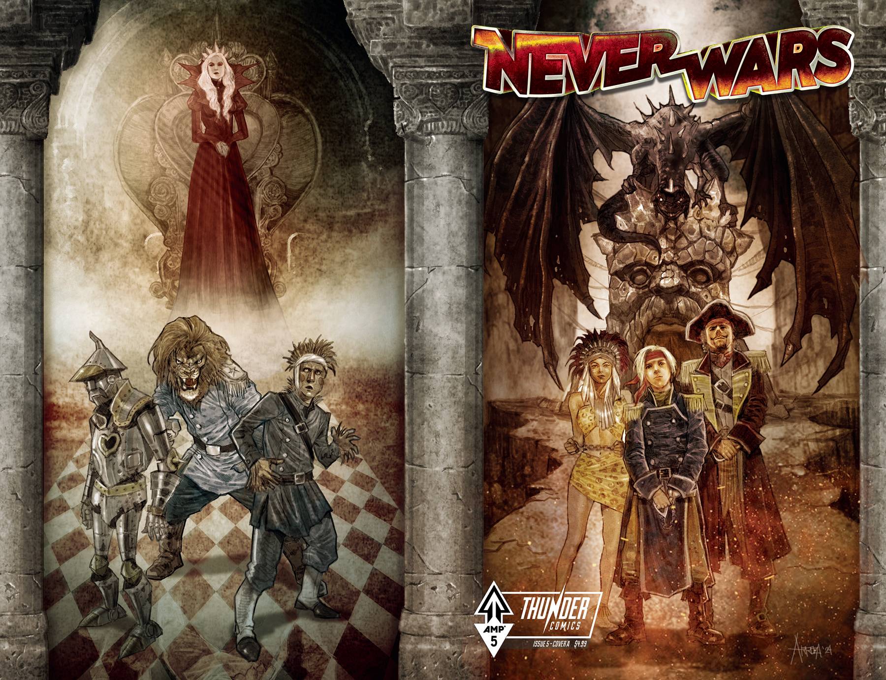 Thunder Comics - AMP Comics NEW THIS WEEK NEVERWARS #5 (OF 8)
