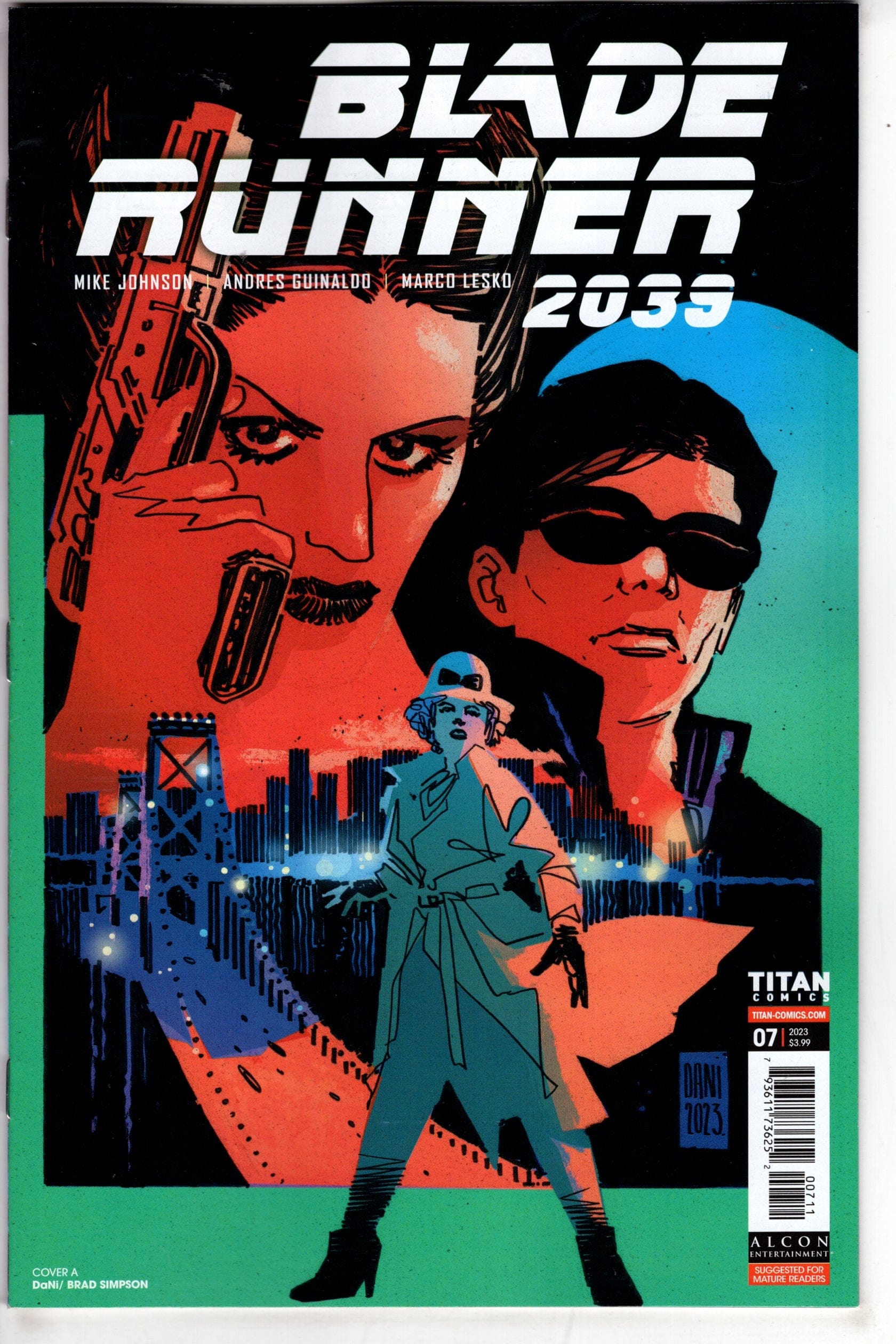 TITAN COMICS COMIC BOOK Blade Runner 2039 #7 (Of 12) Cover A Dani (Mature)
