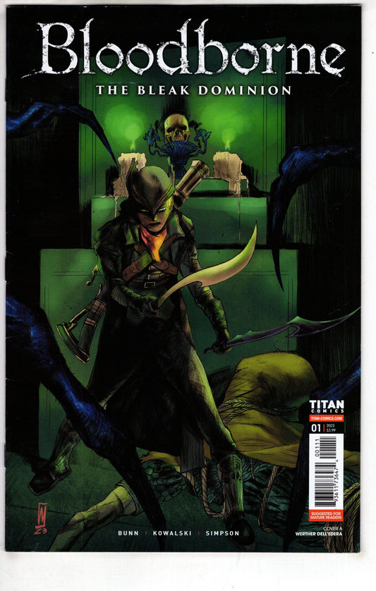 TITAN COMICS COMIC BOOK Bloodborne Bleak Dominion #1 (Of 4) Cover A Dell Edera (Mature)