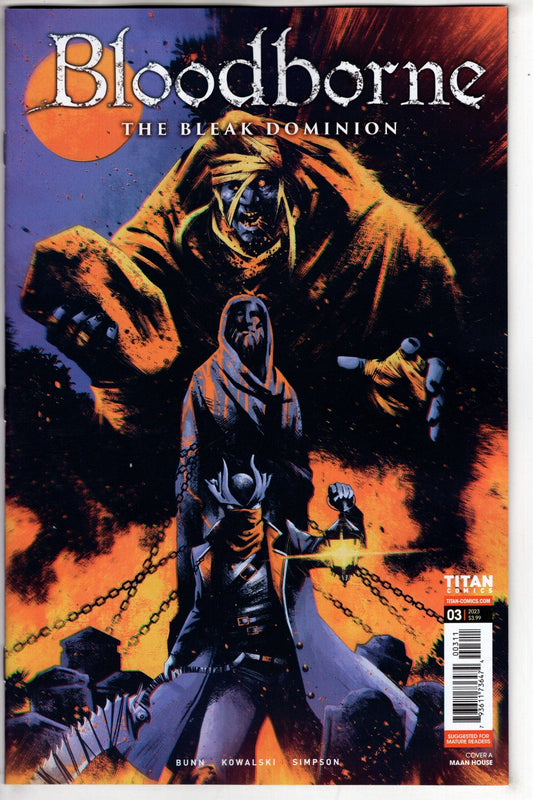 TITAN COMICS COMIC BOOK Bloodborne Bleak Dominion #3 (Of 4) Cover A House (Mature)