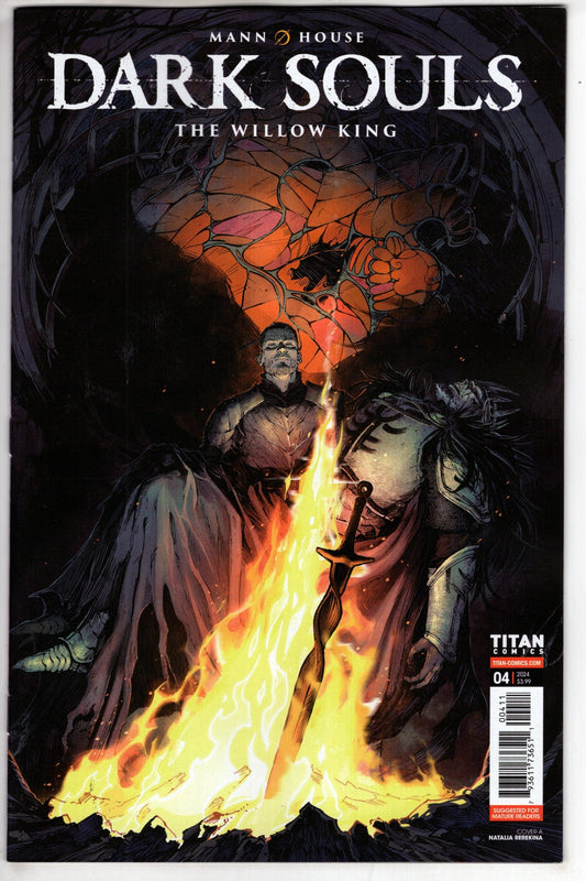 TITAN COMICS COMIC BOOK Dark Souls Willow King #4 (Of 4) Cover A Rerekina (Mature)
