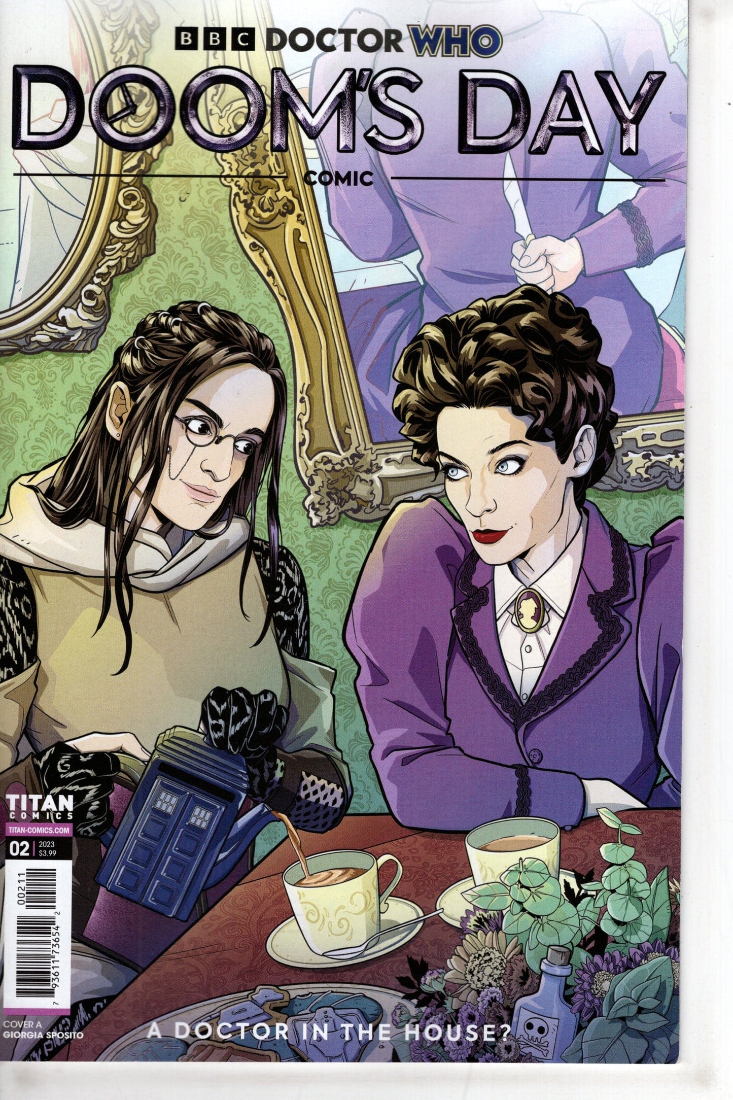 TITAN COMICS COMIC BOOK Doctor Who Doom #2 (Of 2) Cover A Sposito
