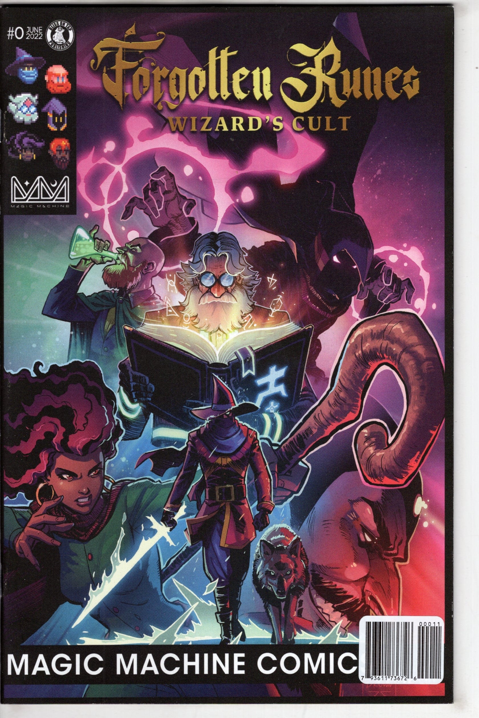 TITAN COMICS COMIC BOOK FORGOTTEN RUNES WIZARDS CULT #0 VARIANT