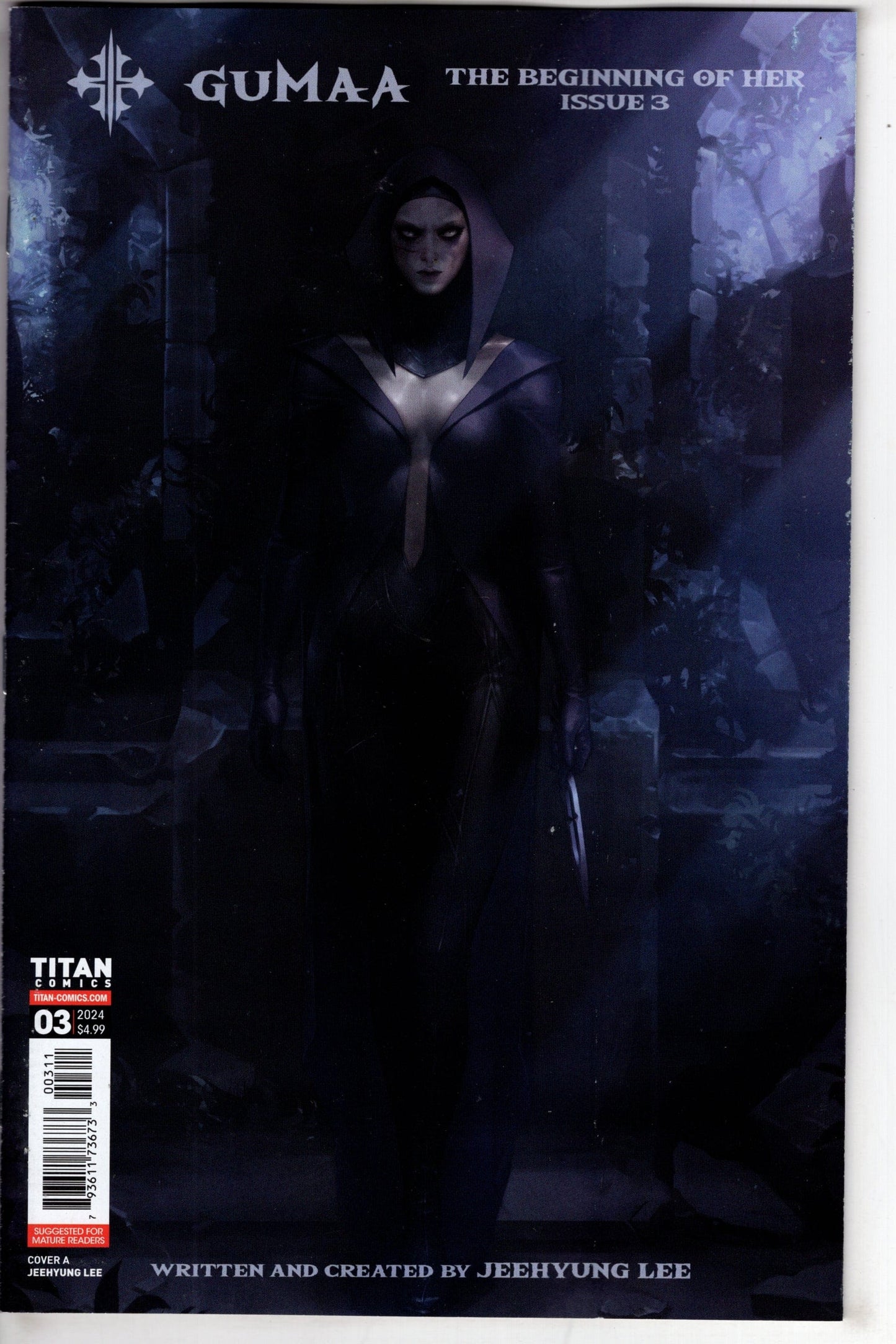 TITAN COMICS COMIC BOOK Gumaa Beginning Of Her #3 (Of 7) Cover A Jeehyung (Mature)