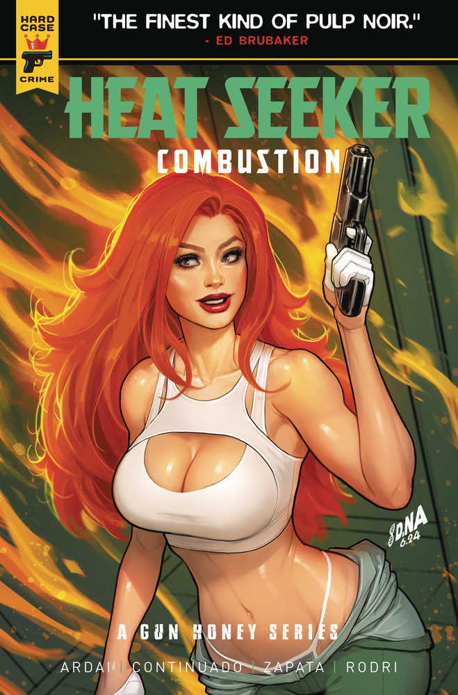 TITAN COMICS COMIC BOOK Heat Seeker Combustion Gun Honey Series #1 Cover A Nakayama (M