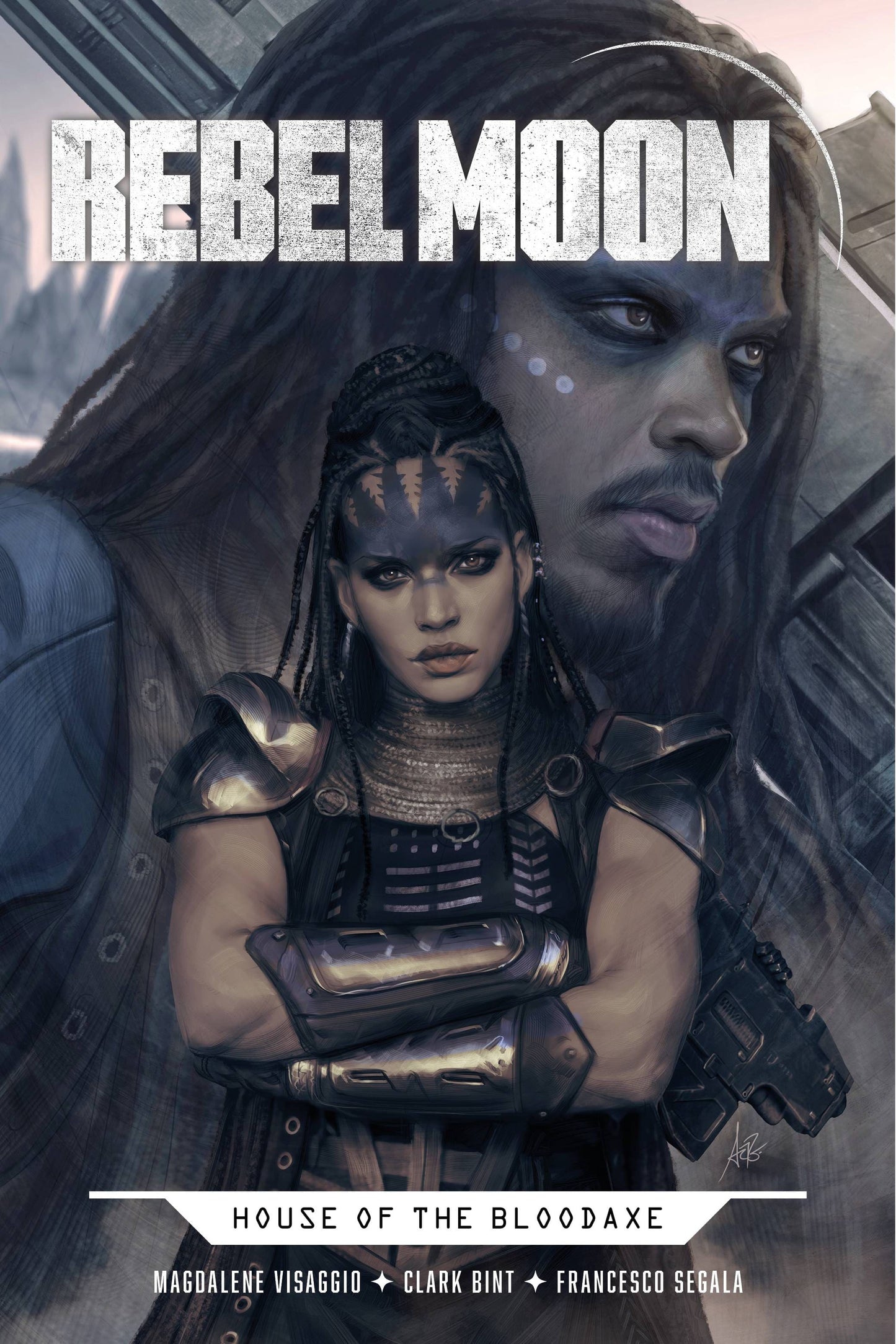 TITAN COMICS COMIC BOOK REBEL MOON HOUSE BLOOD AXE #1 (OF 4) CVR A ARTGERM (MR)