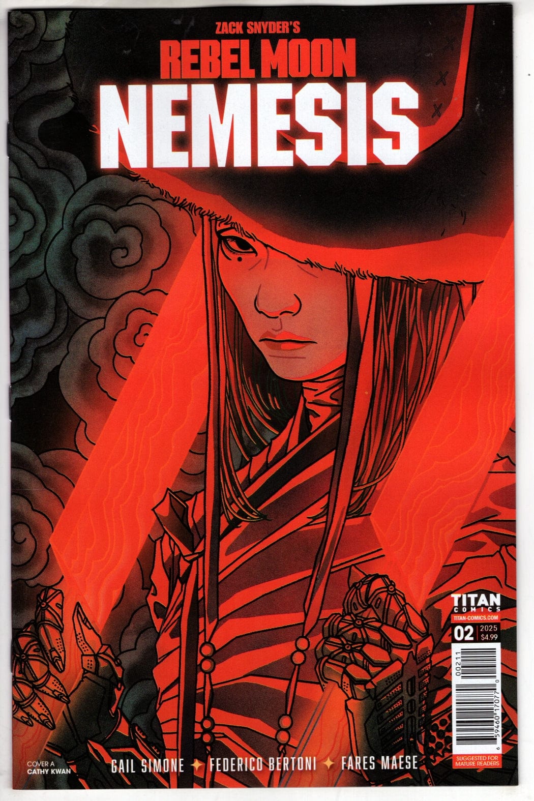 Titan Comics COMIC BOOK REBEL MOON NEMESIS #2 (OF 4) CVR A CATHY KWAN