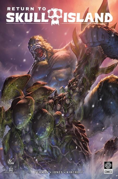 Titan Comics COMIC BOOK RETURN TO SKULL ISLAND #2 (OF 4) CVR A THE KNOTT