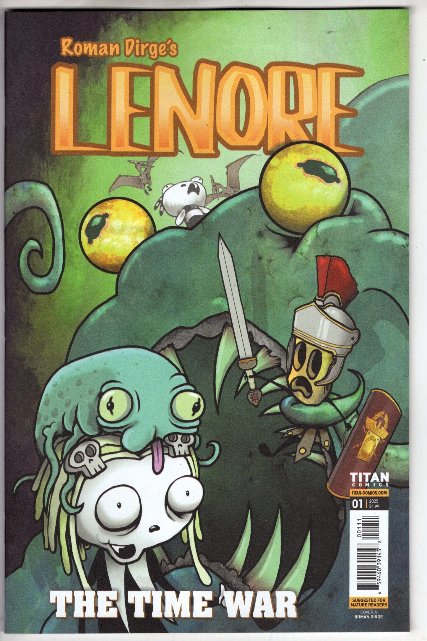TITAN COMICS Comics Lenore The Time War #1 Cover A Dirge (Mature)