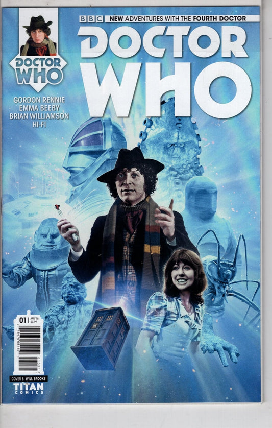 Titan Comics Doctor Who: The Fourth Doctor #1 CVR B [VF/NM]