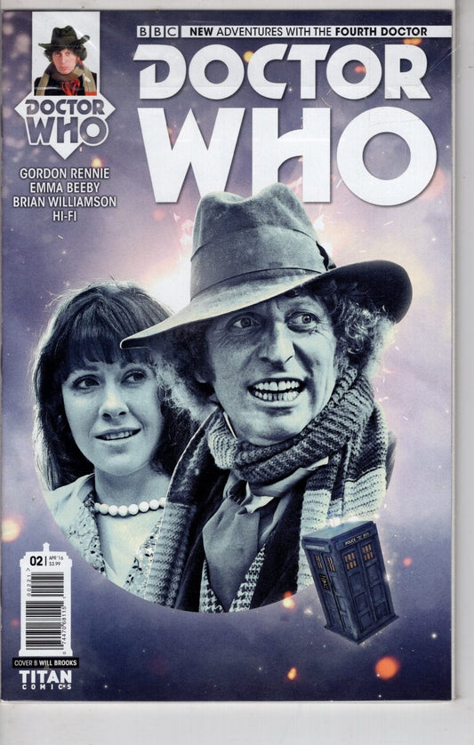 Titan Comics Doctor Who: The Fourth Doctor #2 CVR B [VF/NM]