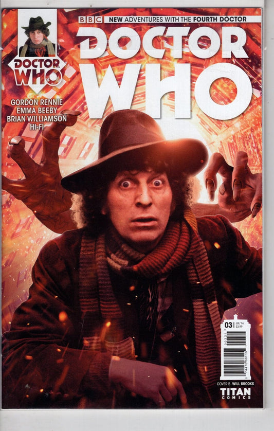 Titan Comics Doctor Who: The Fourth Doctor #3 CVR B [VF/NM]
