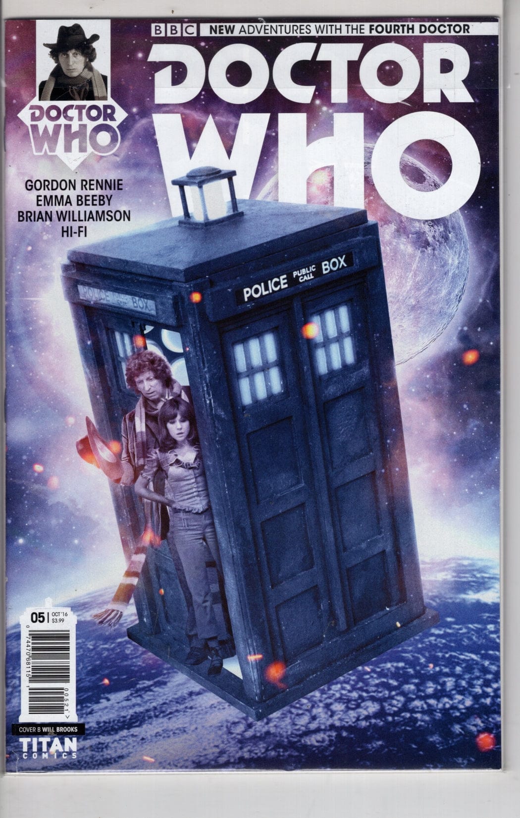 Titan Comics Doctor Who: The Fourth Doctor #5 CVR B [VF/NM]
