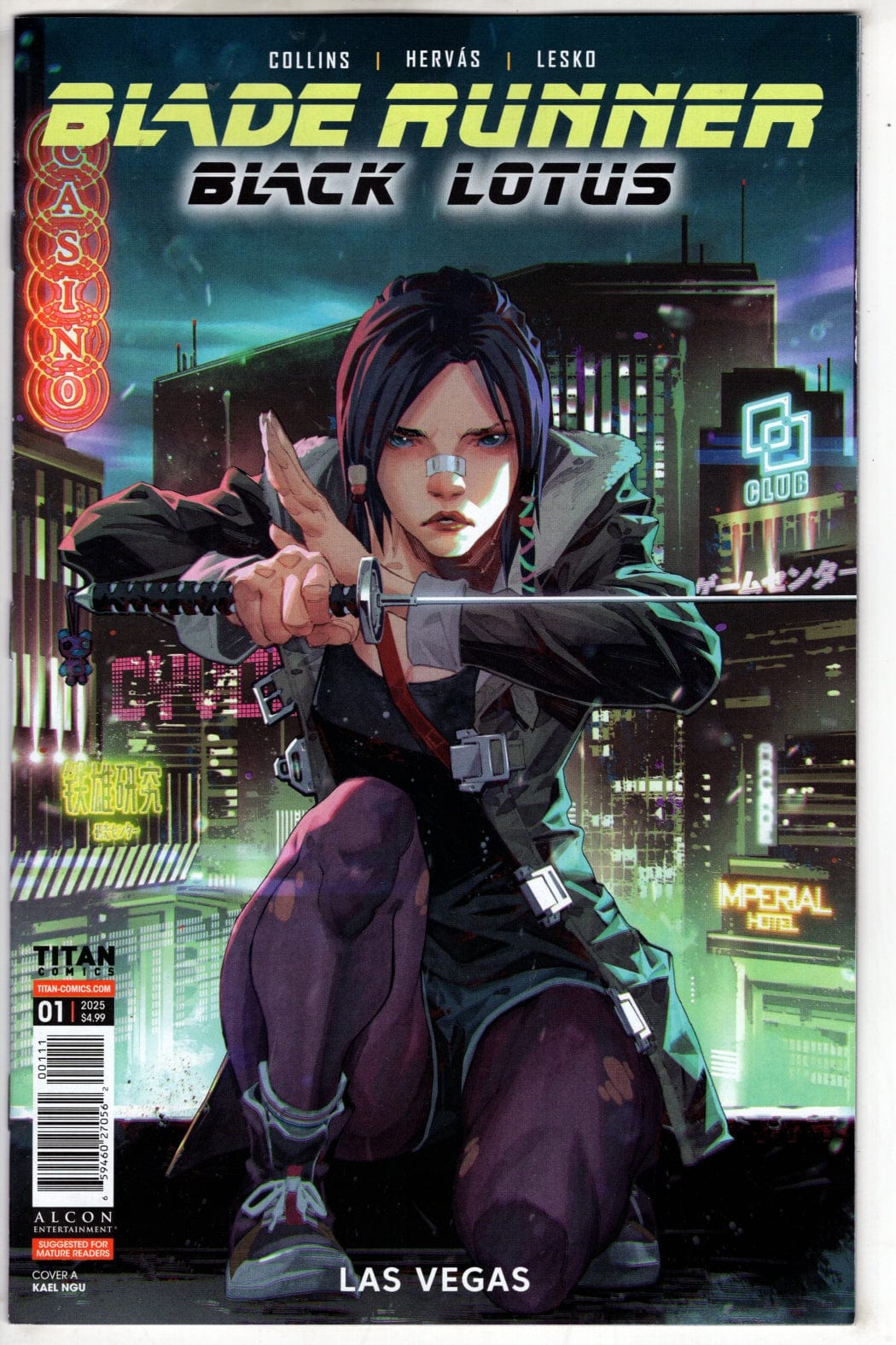 Titan Comics NEW THIS WEEK BLADE RUNNER BLACK LOTUS LAS VEGAS #1 (OF 4) CVR A KAEL NGU (MR)