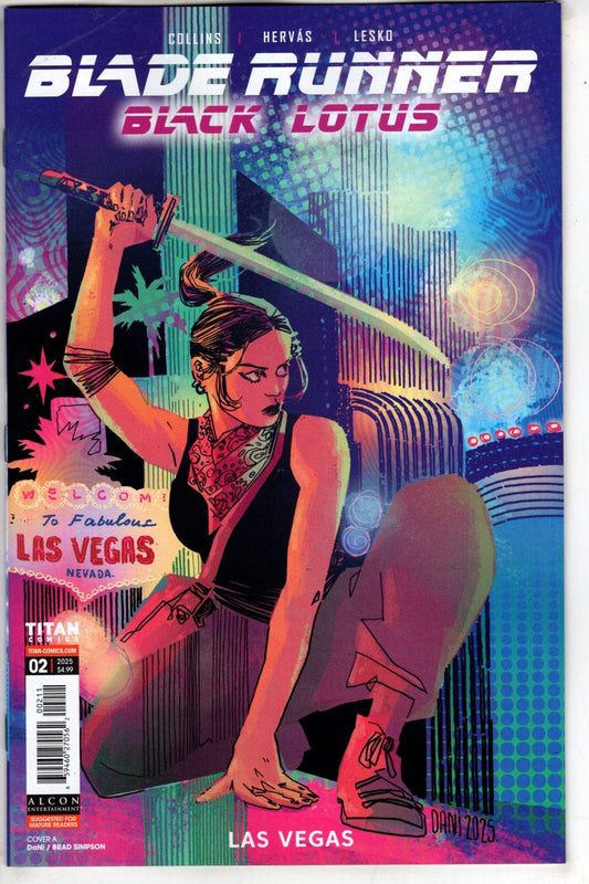 Titan Comics NEW THIS WEEK BLADE RUNNER BLACK LOTUS LAS VEGAS #2 (OF 4) CVR A DANI (MR)