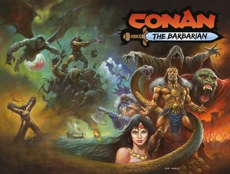 Titan Comics NEW THIS WEEK CONAN THE BARBARIAN #25 CVR A ALEX HORLEY WRAPAROUND (MR)