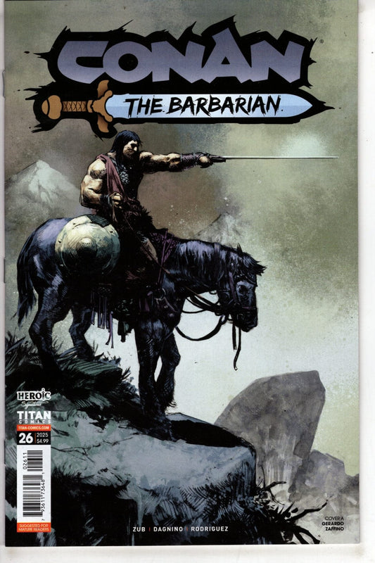 Titan Comics NEW THIS WEEK CONAN THE BARBARIAN #26 CVR A [VF/NM]