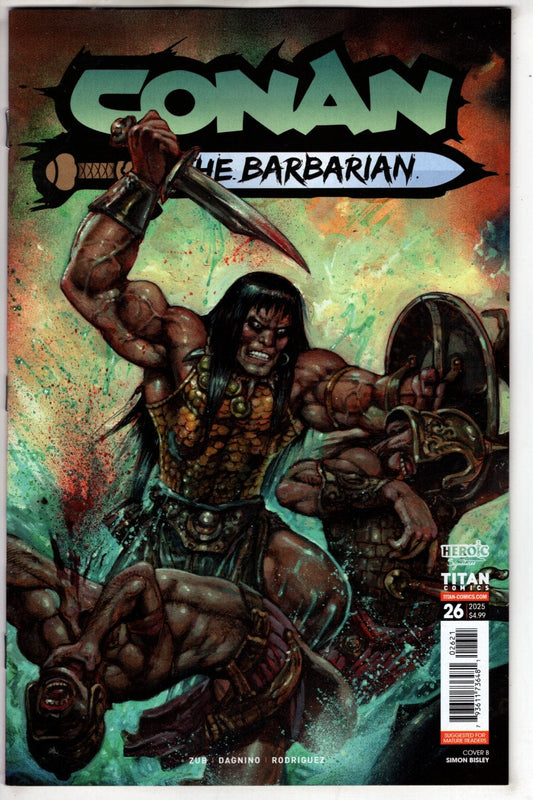 Titan Comics NEW THIS WEEK CONAN THE BARBARIAN #26 CVR B  [VF/NM]