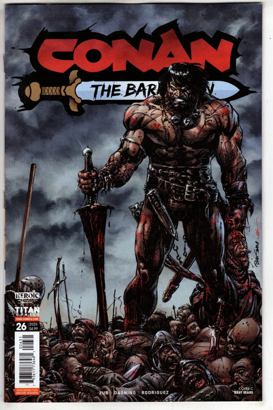 Titan Comics NEW THIS WEEK CONAN THE BARBARIAN #26 CVR C [VF/NM]