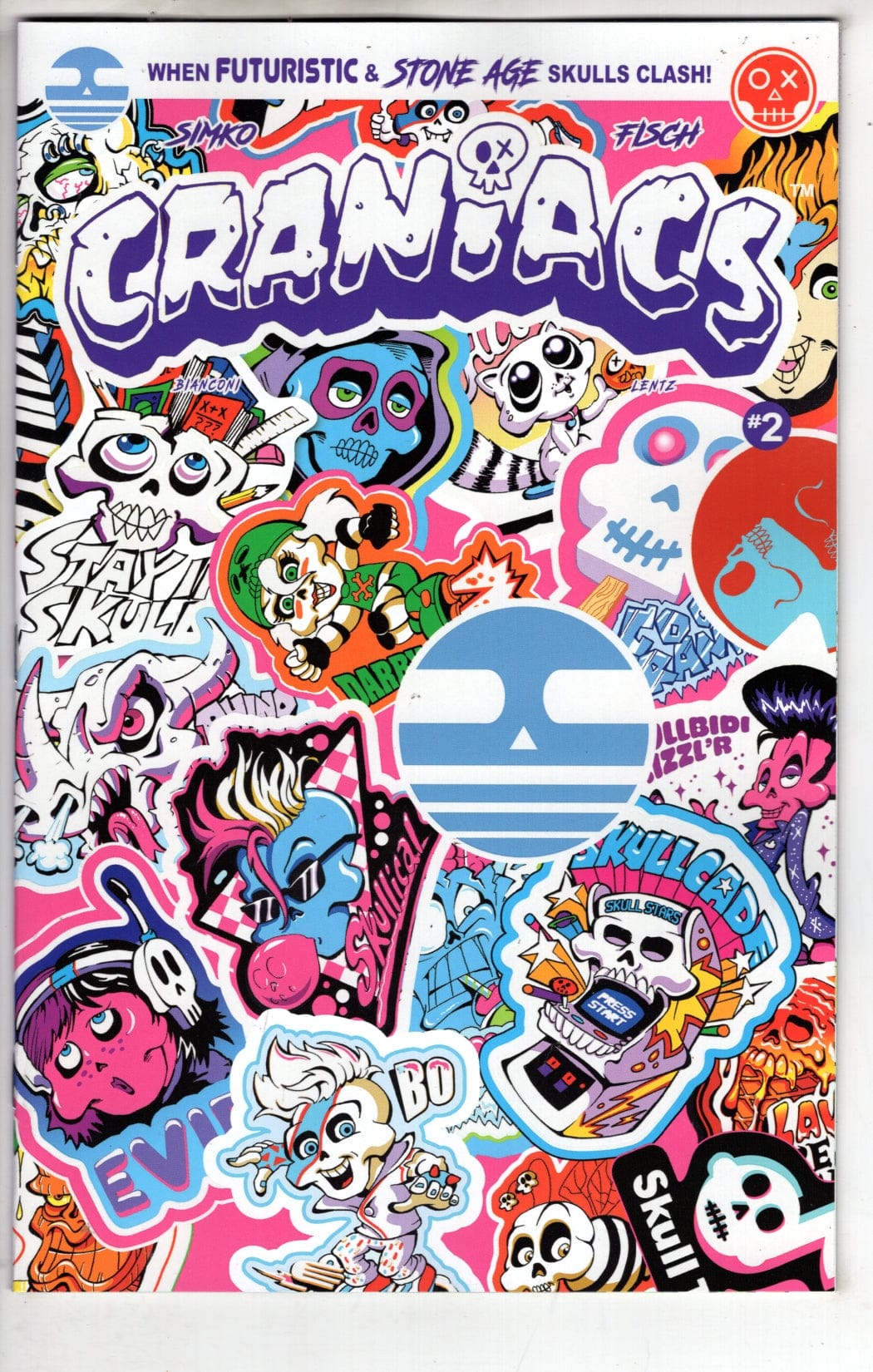 Titan Comics NEW THIS WEEK CRANIACS #2 (OF 4) CVR D JOE SIMKO GLOW IN THE DARK VAR [VF/NM]
