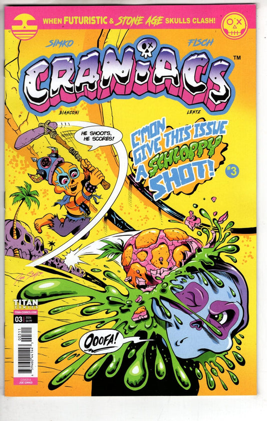 Titan Comics NEW THIS WEEK CRANIACS #3  CVR A  (VF/NM)