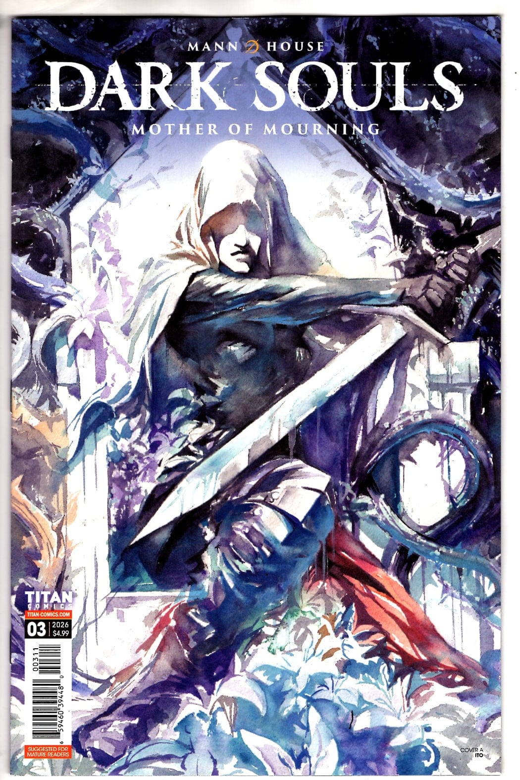 Titan Comics NEW THIS WEEK DARK SOULS MOTHER OF MOURNING #3  CVR A  (MR) (VF/NM)