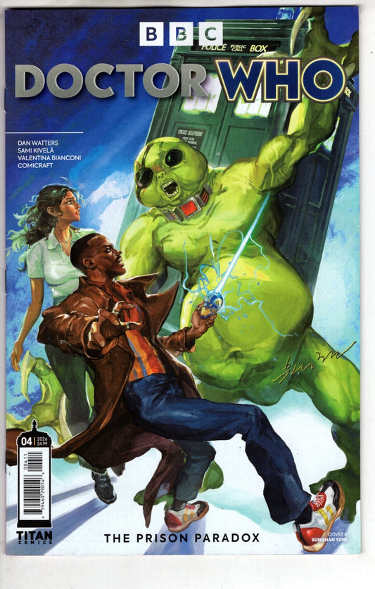 Titan Comics NEW THIS WEEK DOCTOR WHO THE PRISON PARADOX #4 (OF 4) CVR A SUNGHAN YUNE VAR (VF/NM)