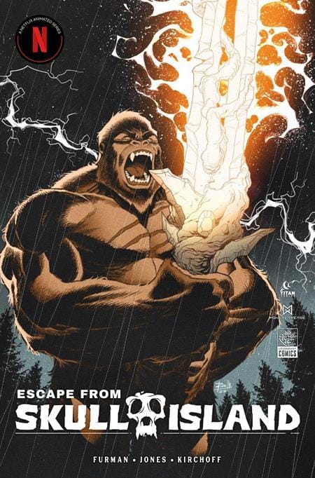 ESCAPE FROM SKULL ISLAND #4 (OF 4) CVR A RODRIGO ROCHA (VF/NM) - Packrat Comics