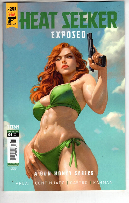 Titan Comics NEW THIS WEEK HEAT SEEKER EXPOSED A GUN HONEY SERIES #4 CVR B