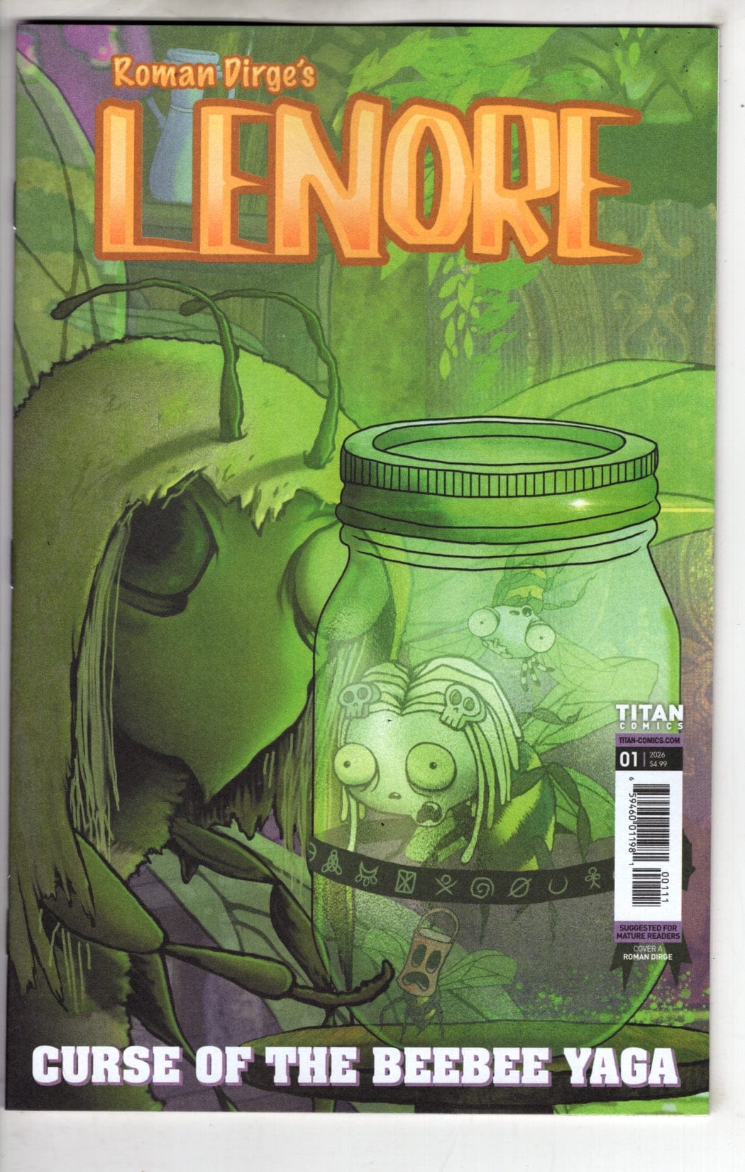 Titan Comics NEW THIS WEEK LENORE BLOOD AND MONEY #1 (ONE SHOT) CVR A ROMAN DIRGE (VF/NM)