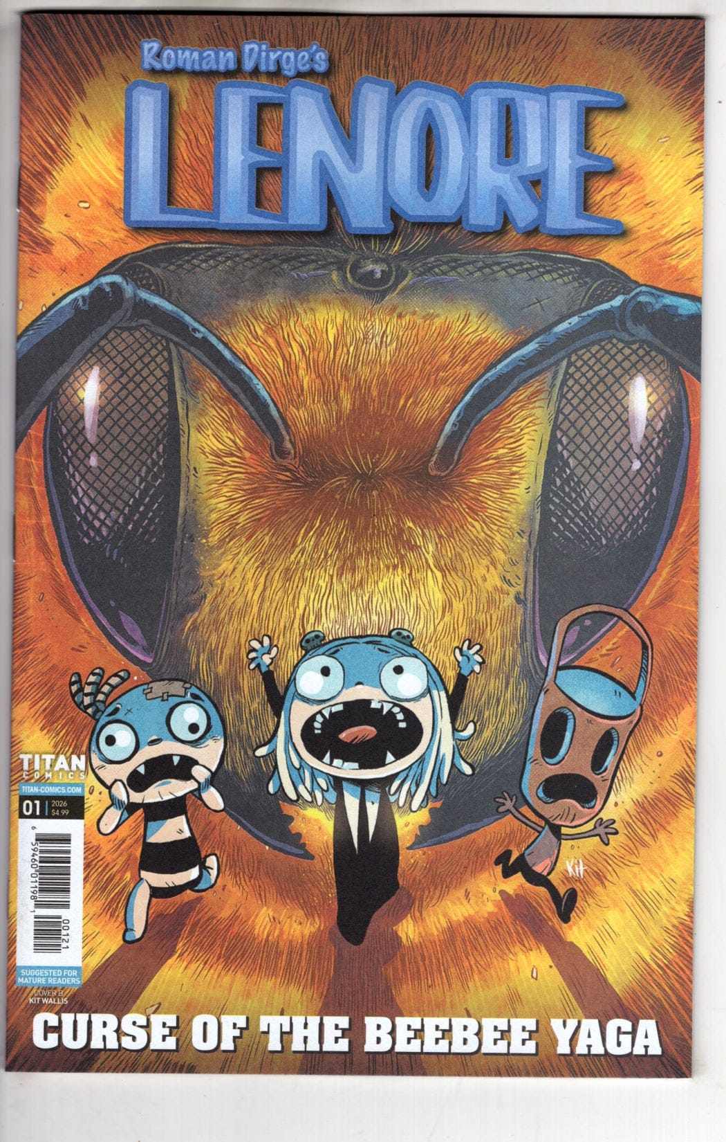 Titan Comics NEW THIS WEEK LENORE BLOOD AND MONEY #1 (ONE SHOT) CVR B KIT WALLIS VAR (VF/NM)