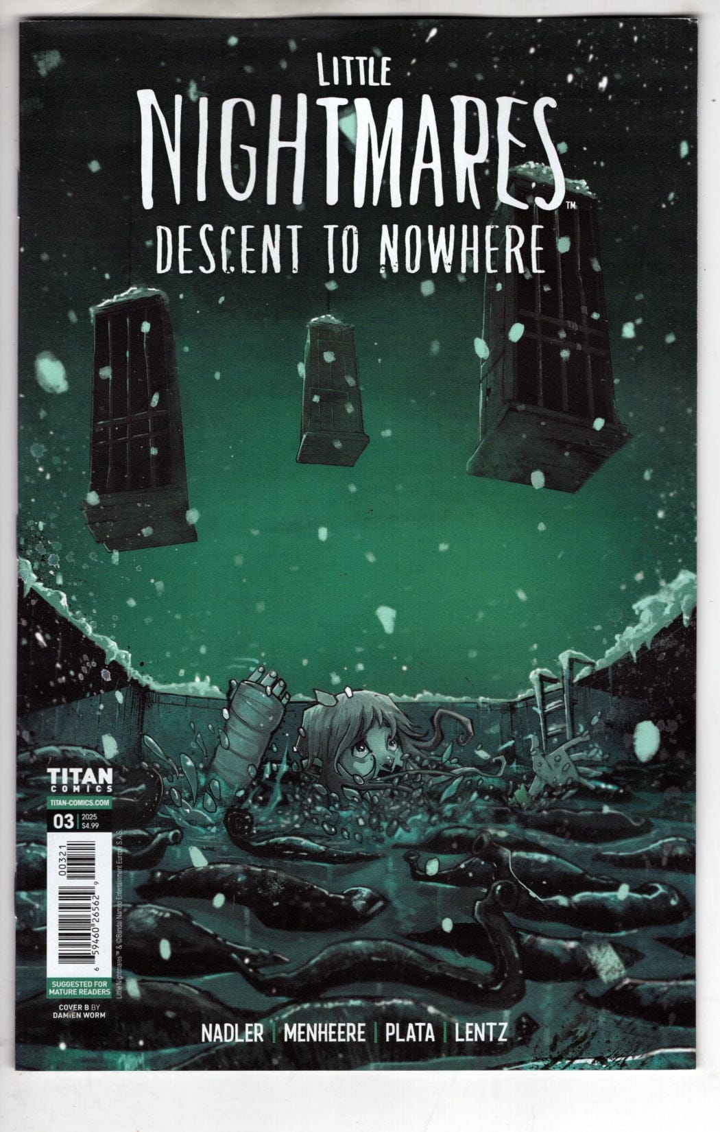 Titan Comics NEW THIS WEEK LITTLE NIGHTMARES DESCENT TO NOWHERE #3 CVR B