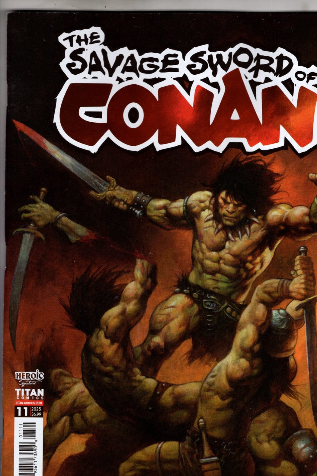 Titan Comics NEW THIS WEEK SAVAGE SWORD OF CONAN #11 CVR A LIAM SHARP (MR)