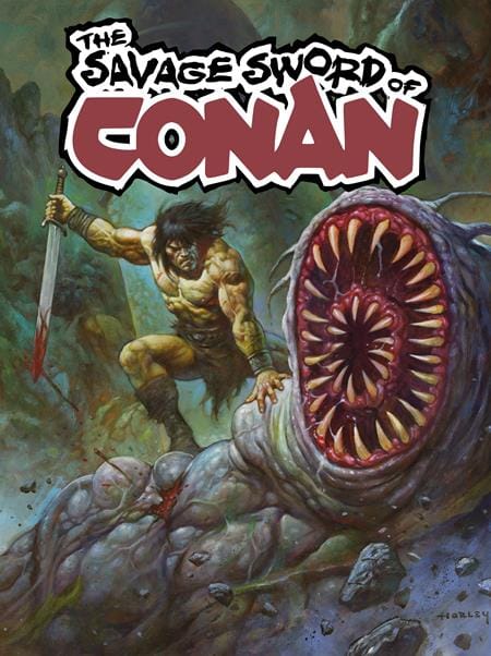 Titan Comics NEW THIS WEEK SAVAGE SWORD OF CONAN #14 CVR C ALEX HORLEY FOIL VAR (MR) (VF/NM)
