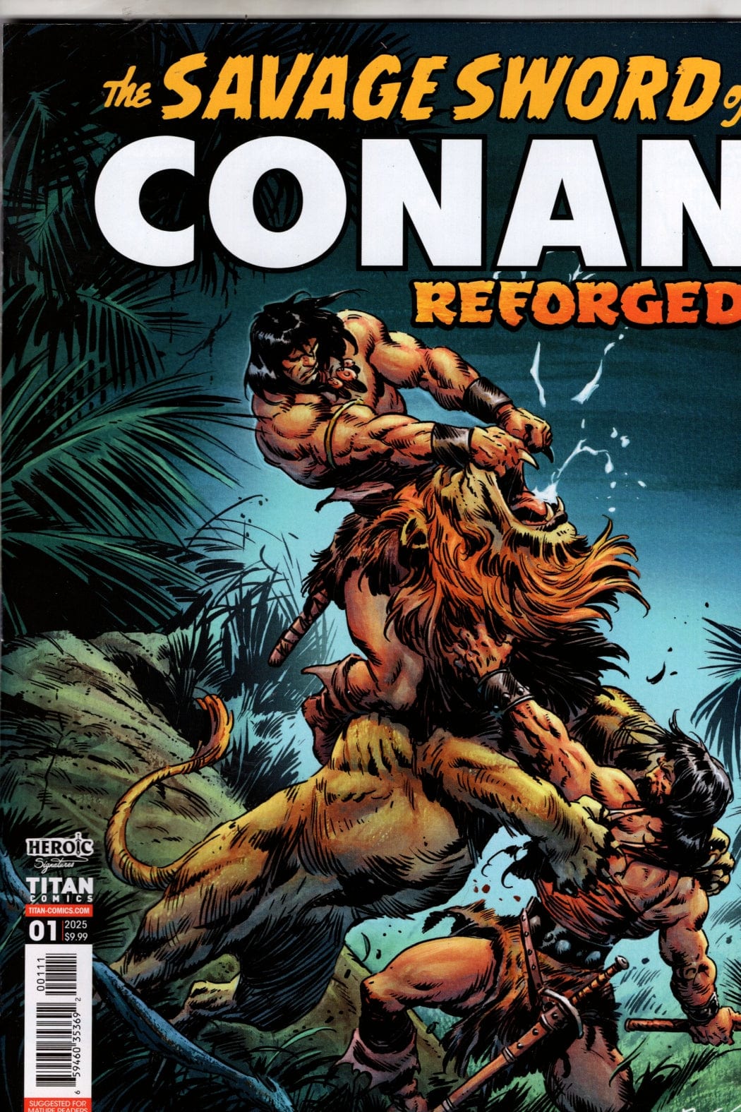 Titan Comics NEW THIS WEEK SAVAGE SWORD OF CONAN REFORGED #1 (OF 4) CVR A ROBERTO DE LA TORRE (MR)