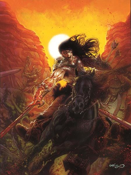 Titan Comics NEW THIS WEEK SAVAGE SWORD OF CONAN REFORGED #6 CVR D TONY HARRIS VIRGIN FOIL VAR (MR) (VF/NM)