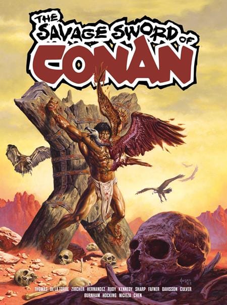 Titan Comics NEW THIS WEEK SAVAGE SWORD OF CONAN TP VOL 03 DIRECT MARKET EDITION JOE JUSKO CVR (MR)