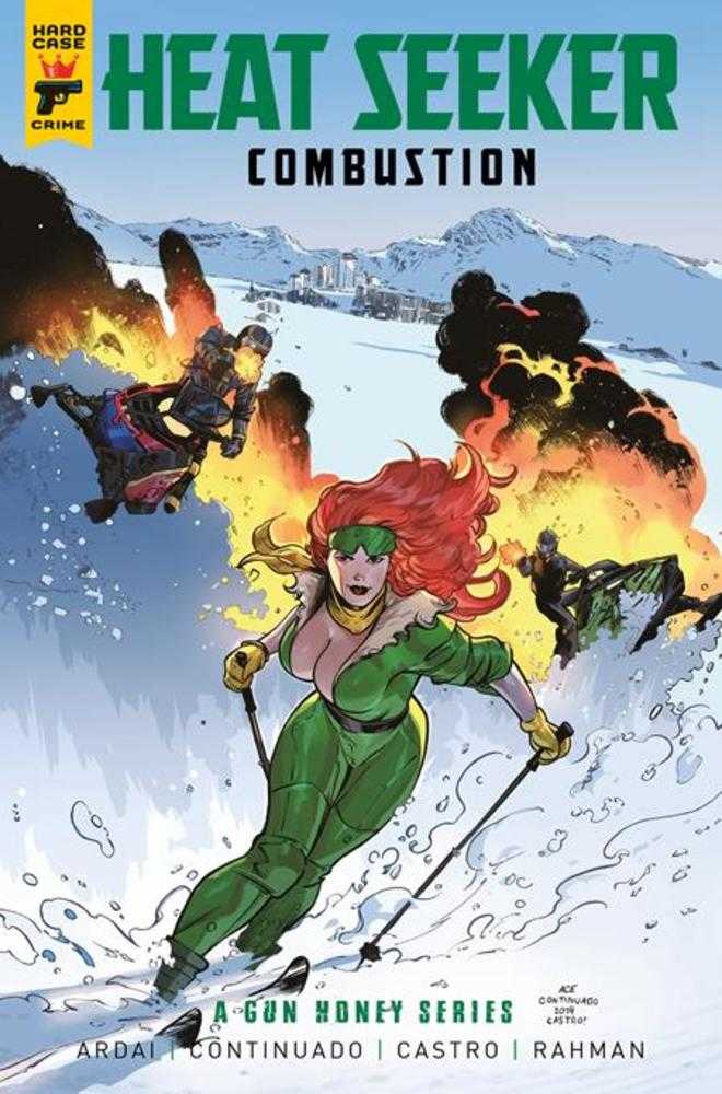TITAN COMICS TRADE Heat Seeker Combustion A Gun Honey Series TPB Ace Continuado Cover (Mature)