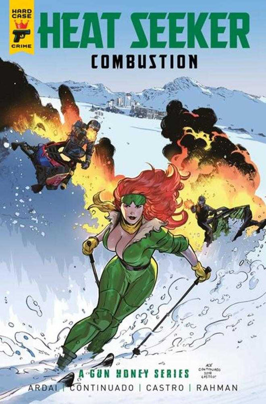 TITAN COMICS TRADE Heat Seeker Combustion A Gun Honey Series TPB Ace Continuado Cover (Mature)