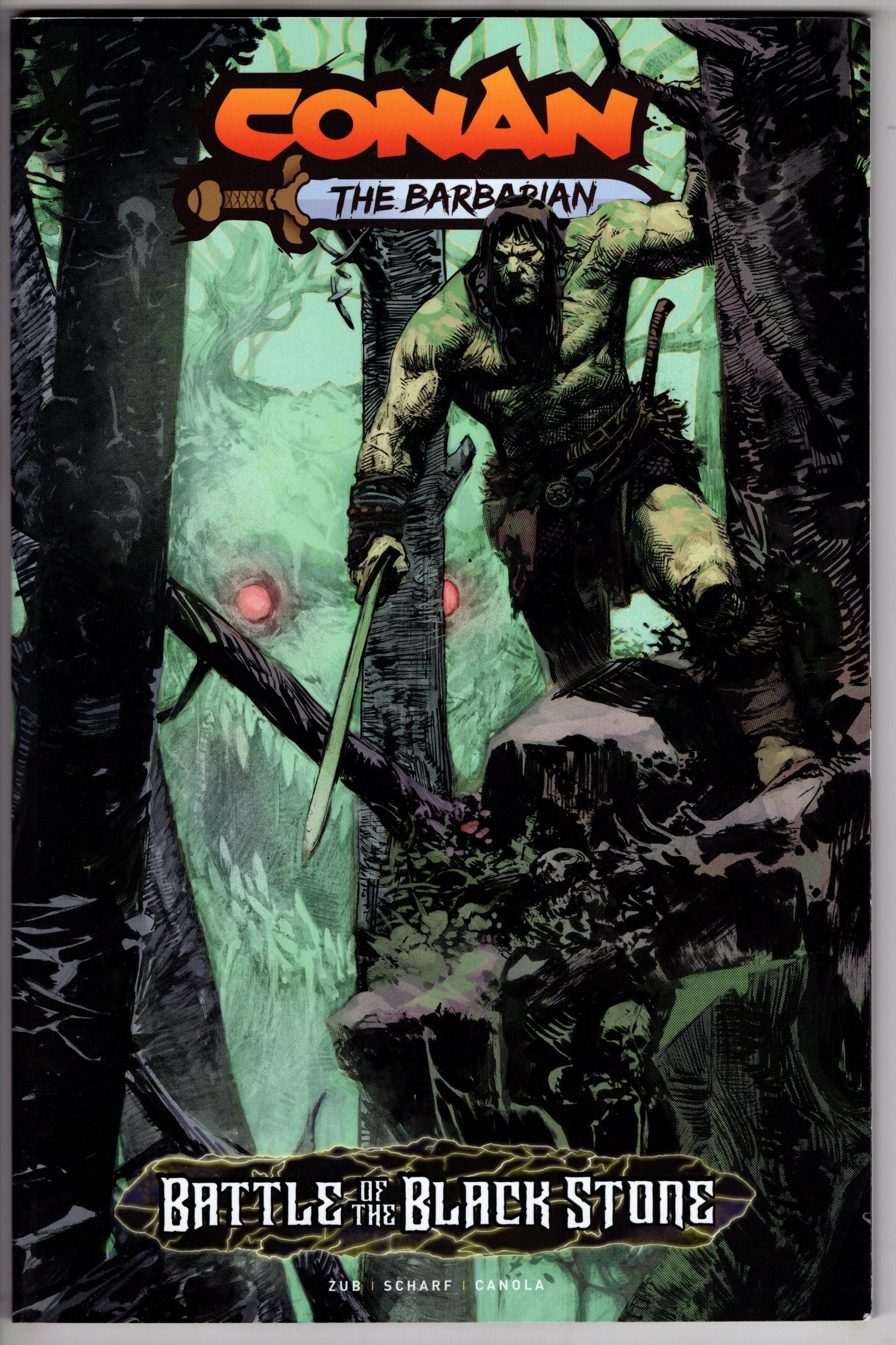 Titan TRADE CONAN BARBARIAN BATTLE BLACK STONE TP REG ED (MR)